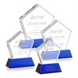 Genosee Award on Base - Blue | https://www.bestnamebadges.com