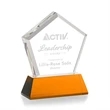 Genosee Award on Base - Amber | https://www.bestnamebadges.com