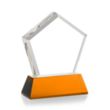 Genosee Award on Base - Amber | https://www.bestnamebadges.com