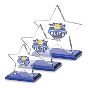 Sudbury Star VividPrint™ Award - Blue | https://www.bestnamebadges.com