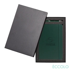 Eccolo® Techno Journal/Clicker Pen Gift Set - (M) | https://www.bestnamebadges.com