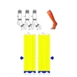 Cushioned knee high custom knit football socks, 144 needle | https://www.bestnamebadges.com