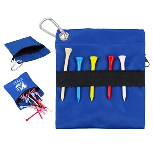 Nylon Golf Tee Bag