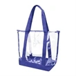Clear Stadium Tote Bag | https://www.bestnamebadges.com