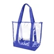 Clear Stadium Tote Bag | https://www.bestnamebadges.com