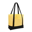 10oz. Two-Tone Canvas Boat Tote | https://www.bestnamebadges.com