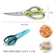 Kitchen Magnet Scissors | https://www.bestnamebadges.com
