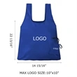 Compact Reusable Grocery Bag w/ Attached Pouch & Carabiner | https://www.bestnamebadges.com