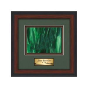 Jasper -  Dark Walnut | https://www.bestnamebadges.com