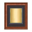 Calder Certificate TexEtch - Light Walnut | https://www.bestnamebadges.com