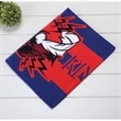 Poly-Cotton Gym Towel w/ Full Bleed Sublimation 410 GSM | https://www.bestnamebadges.com