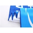 Poly-Cotton Gym Towel w/ Full Bleed Sublimation 410 GSM | https://www.bestnamebadges.com