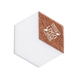 Hexagon Marble Coaster