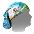 Recycled RPET 170 GSM Full Color Sublimation Gaiter | https://www.bestnamebadges.com