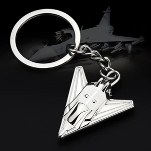 Aircraft shape key ring