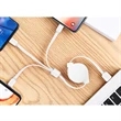 Retractable 3 in 1 Charging Cord Cable | https://www.bestnamebadges.com