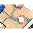 Retractable 3 in 1 Charging Cord Cable | https://www.bestnamebadges.com