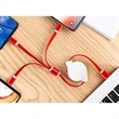 Retractable 3 in 1 Charging Cord Cable | https://www.bestnamebadges.com