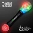 Flashing Skull LED Wand with Sound | https://www.bestnamebadges.com
