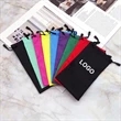 Glasses Storage Pouch With Drawstring | https://www.bestnamebadges.com