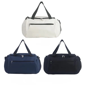 Economy Polyester Duffel Bags w/ Large Compartment