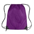 Polyester Drawstring Cinch Backpack | https://www.bestnamebadges.com
