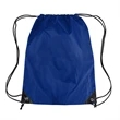 Polyester Drawstring Cinch Backpack | https://www.bestnamebadges.com