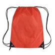 Polyester Drawstring Cinch Backpack | https://www.bestnamebadges.com