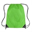 Polyester Drawstring Cinch Backpack | https://www.bestnamebadges.com