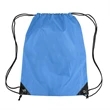 Polyester Drawstring Cinch Backpack | https://www.bestnamebadges.com