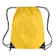 Polyester Drawstring Cinch Backpack | https://www.bestnamebadges.com