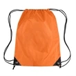 Polyester Drawstring Cinch Backpack | https://www.bestnamebadges.com