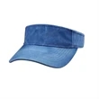 Pigment Dyed Washed Sun Visor | https://www.bestnamebadges.com