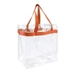 PVC Clear Tote Bag | https://www.bestnamebadges.com