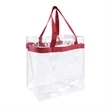 PVC Clear Tote Bag | https://www.bestnamebadges.com