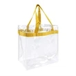 PVC Clear Tote Bag | https://www.bestnamebadges.com