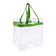 PVC Clear Tote Bag | https://www.bestnamebadges.com