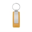 PU Leather Metal Key Tag | https://www.bestnamebadges.com