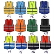 Reflective Safety Vest with Pouch | https://www.bestnamebadges.com