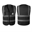 Reflective Safety Vest with Pouch | https://www.bestnamebadges.com