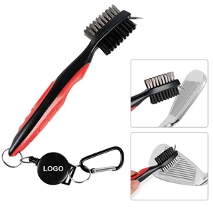 Multifunction Golf Club Brush and Groove Cleaner | https://www.bestnamebadges.com