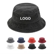 Denim Bucket Hat | https://www.bestnamebadges.com