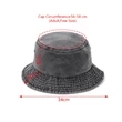 Denim Bucket Hat | https://www.bestnamebadges.com