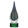Cobourg Award on Green Base | https://www.bestnamebadges.com