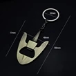 Anchor shape bottle opener | https://www.bestnamebadges.com