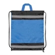 Reflective Sports Drawstring Backpack w/Carrying Handle | https://www.bestnamebadges.com