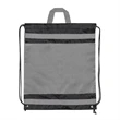 Reflective Sports Drawstring Backpack w/Carrying Handle | https://www.bestnamebadges.com