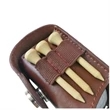 Leather Golf Ball Accessory Set | https://www.bestnamebadges.com