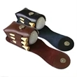 Leather Golf Ball Accessory Set | https://www.bestnamebadges.com