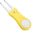 Foldable Golf Ball Marker Divot Too | https://www.bestnamebadges.com